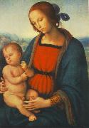 PERUGINO, Pietro Madonna with Child af oil painting